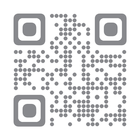 公式ホームページのQRコード