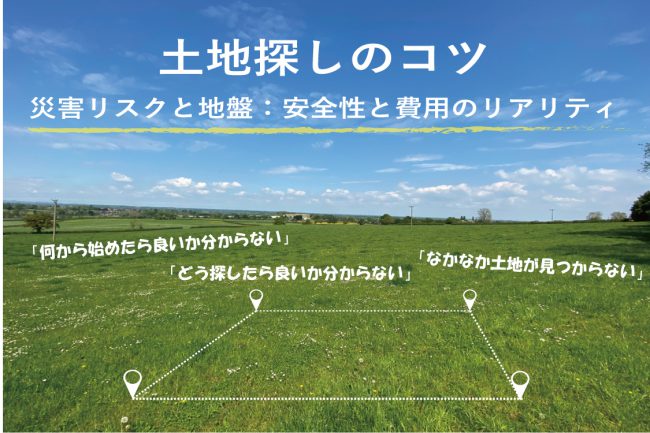 土地探しのコツ|災害リスクと地盤