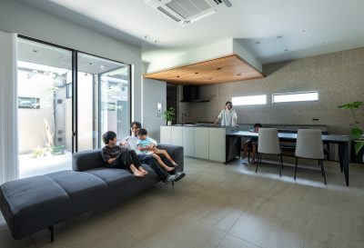 アーキプロダクツ　平屋　注文住宅　福岡　中庭　６
